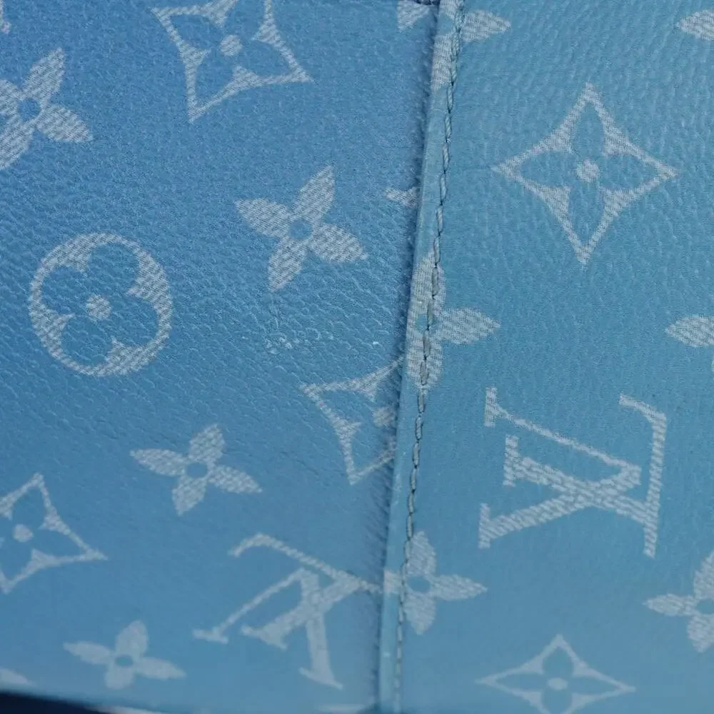 Louis Vuitton Monogram Clouds Multi Pocket Backpack Blue